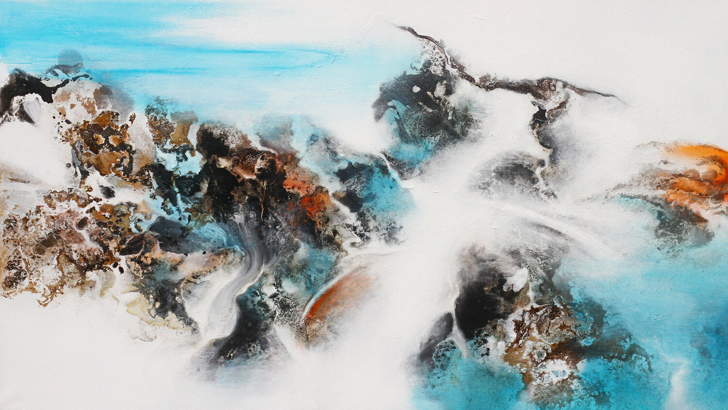 Eon 千秋 Calvin Chih-Hao Teng Originalgemälde zu verkaufen