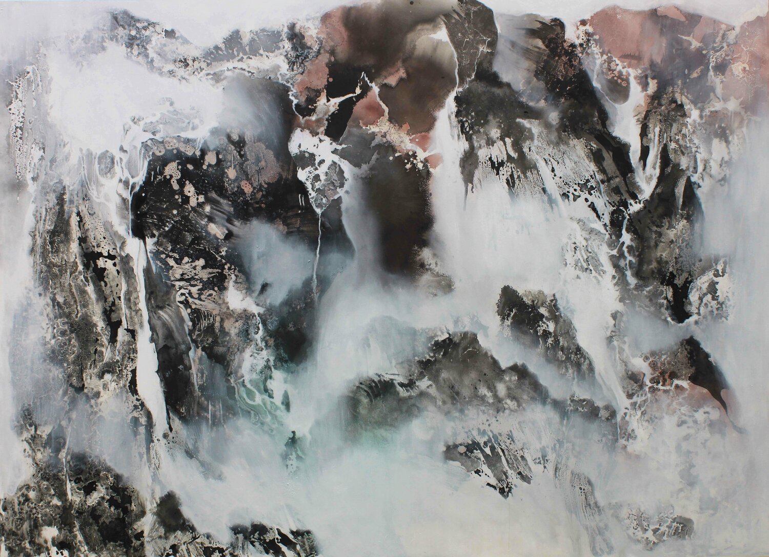 The Nature's Work  造化 Calvin Chih-Hao Teng Originalgemälde zu verkaufen