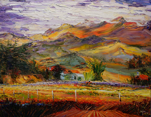Sunny on Moc Chau Land von Quan Le, Malerei kaufen auf Singulart