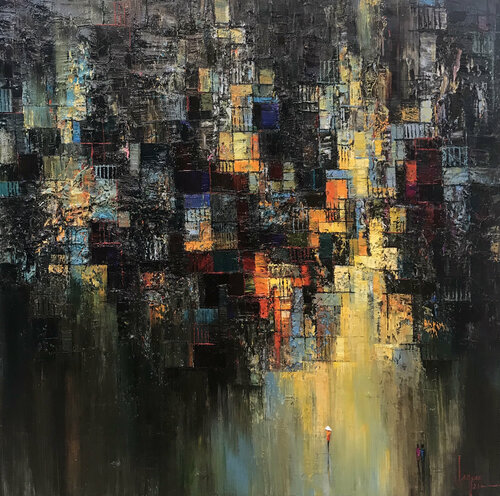 Alone in the night von Quan Le, Malerei kaufen auf Singulart