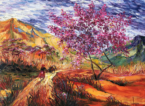 Sun flap Spring von Quan Le, Malerei kaufen auf Singulart