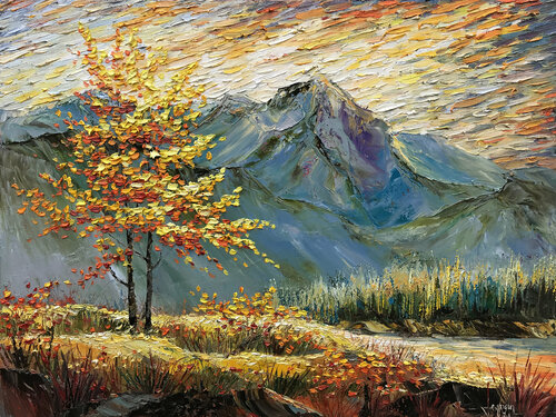 Sunny summer von Quan Le, Malerei kaufen auf Singulart