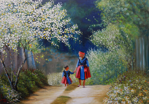 Spring day von Quan Le, Malerei kaufen auf Singulart