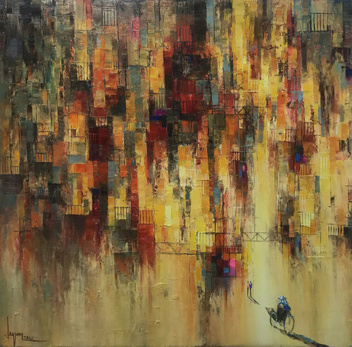 Breath van Quan Le, Schilderij te koop op Singulart