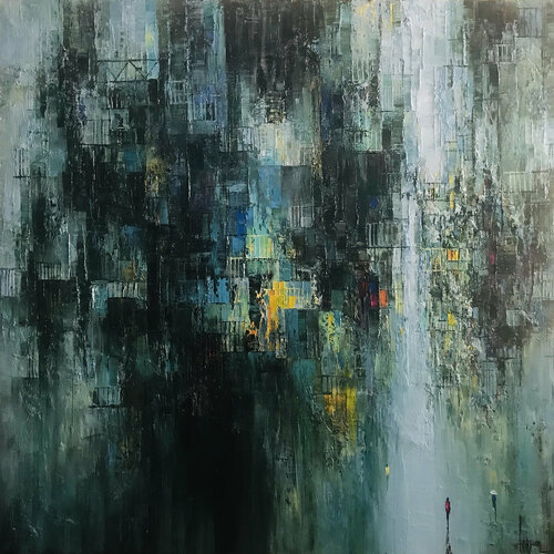 Green zone van Quan Le, Schilderij te koop op Singulart
