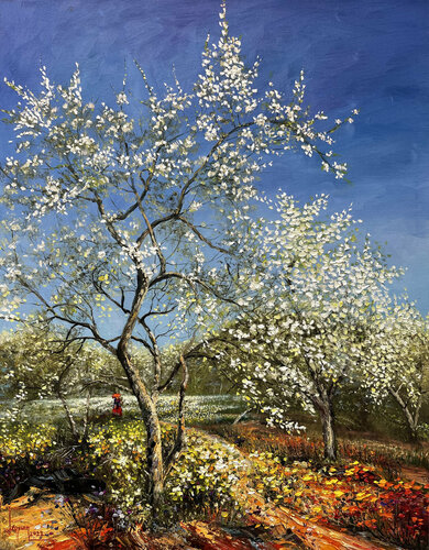 Early spring sunshine von Quan Le, Malerei kaufen auf Singulart