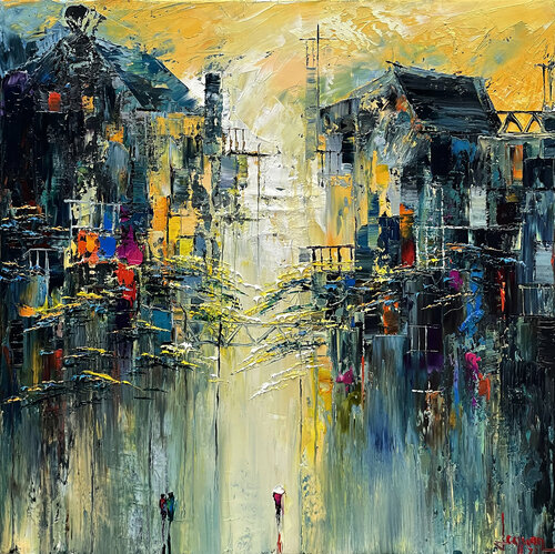 Dawn wakes up von Quan Le, Malerei kaufen auf Singulart