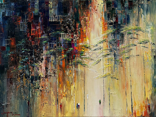 Wild afternoon sun von Quan Le, Malerei kaufen auf Singulart
