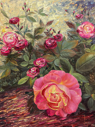 Lovely van Quan Le, Schilderij te koop op Singulart