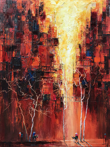 Brilliant summer van Quan Le, Schilderij te koop op Singulart