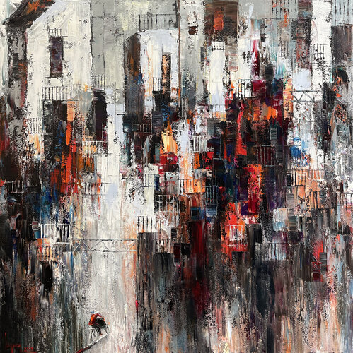 Old street van Quan Le, Schilderij te koop op Singulart