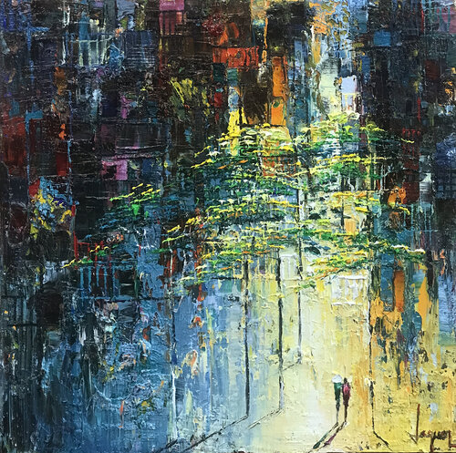 Dawn wakes up* von Quan Le, Malerei kaufen auf Singulart