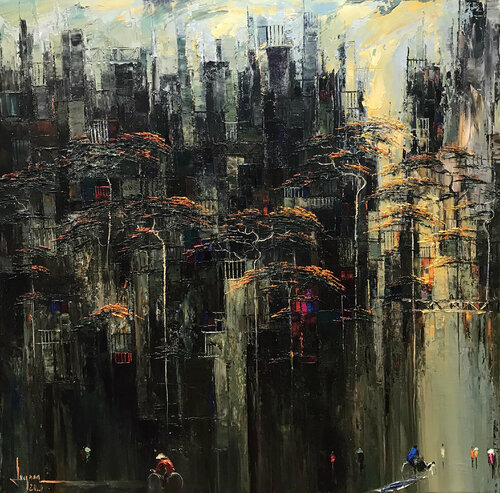 Calling Sunshine von Quan Le, Malerei kaufen auf Singulart