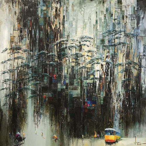 Autumn in Hanoi von Quan Le, Malerei kaufen auf Singulart