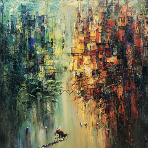 Late autumn sunshine von Quan Le, Malerei kaufen auf Singulart