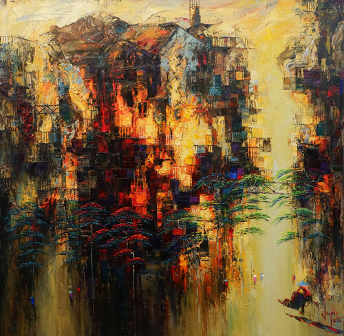 The day sunshine von Quan Le, Malerei kaufen auf Singulart