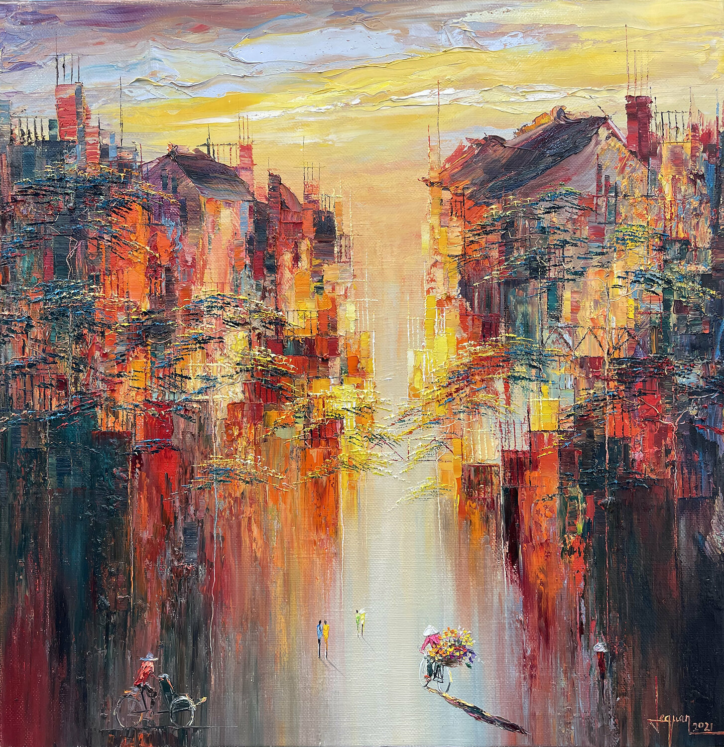 Late autumn sunshine Quan Le