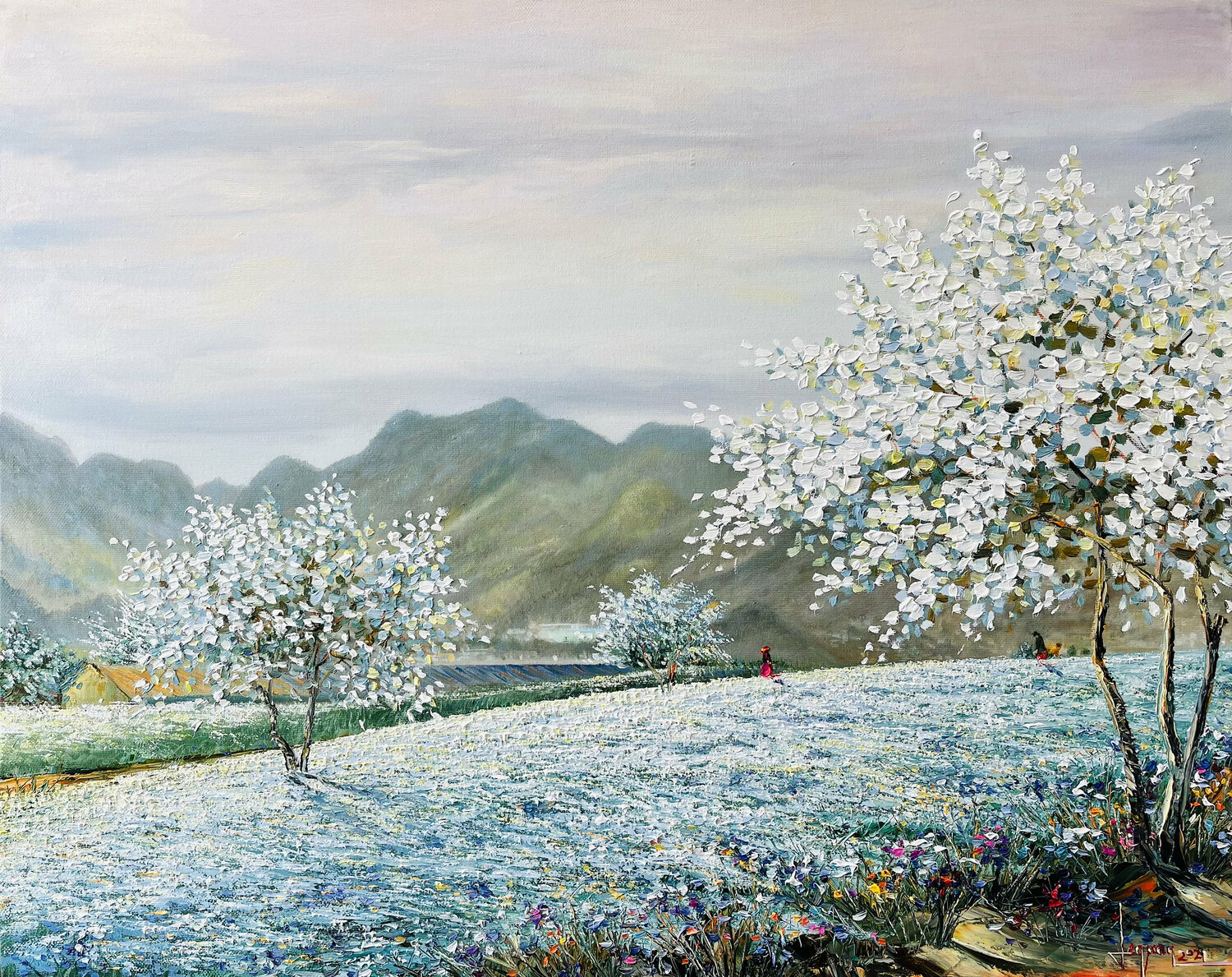 Cold sunny morning Quan Le