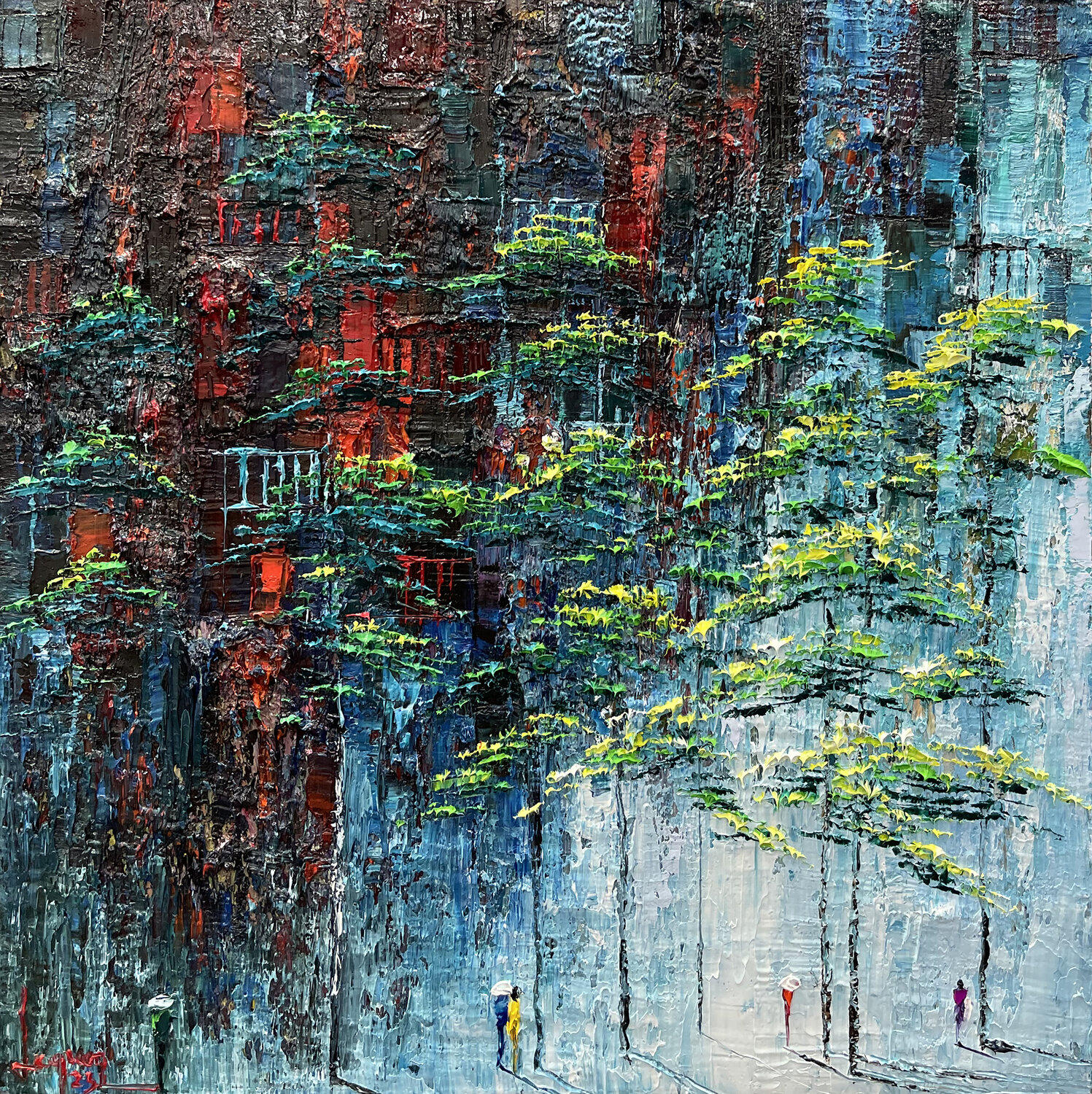 Aukcion - Abstract Expressionism Paint, Schilderij door Retne | ArtMajeur, image size:1497x1500