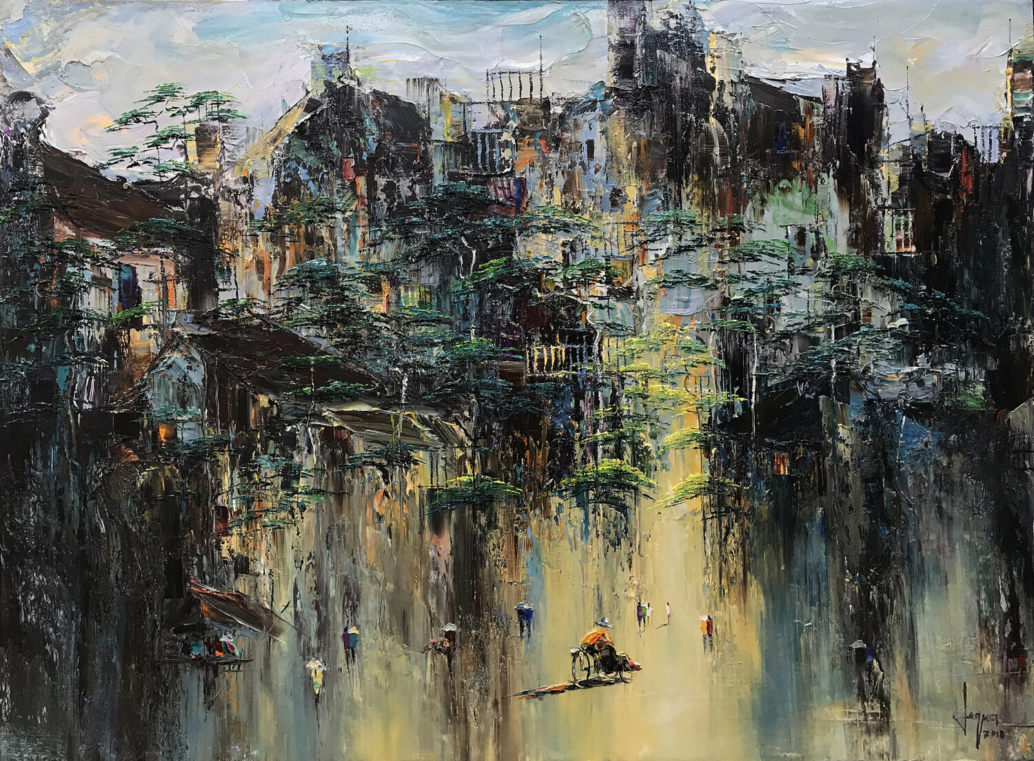 Memory of Autumn in Hanoi Quan Le