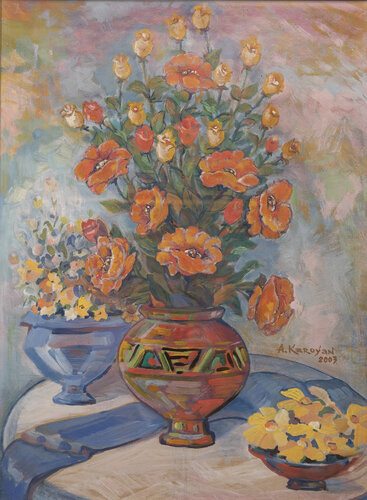 Wild Roses von Albert Karoyan, Malerei kaufen auf Singulart