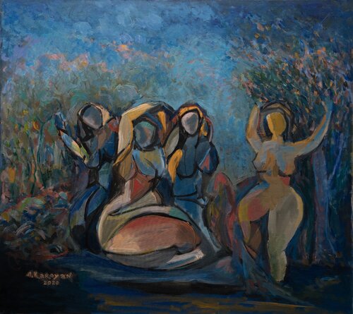 Dancers at Sunset Albert Karoyan