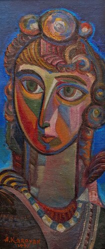 Maya di Albert Karoyan, Pittura in vendita su Singulart
