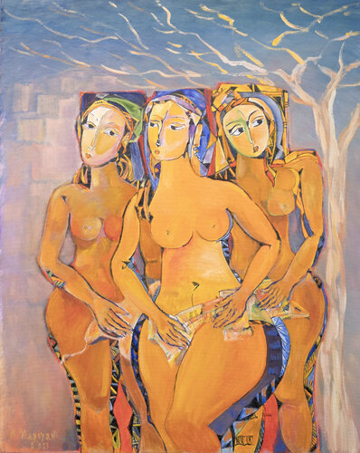 Women Impact di Albert Karoyan, Pittura in vendita su Singulart
