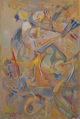 Symphony von Albert Karoyan, Malerei kaufen auf Singulart