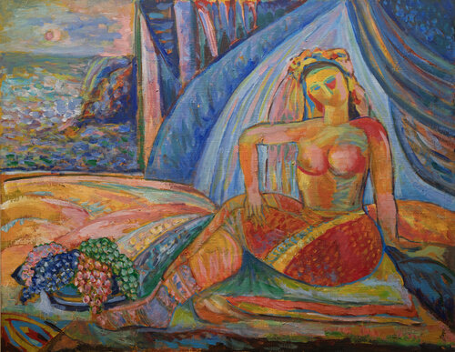 The Bride di Albert Karoyan, Pittura in vendita su Singulart