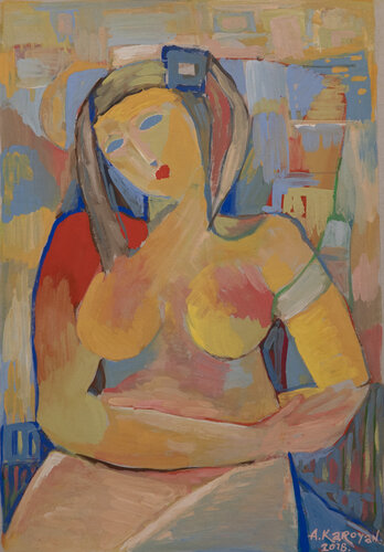 Apollonian Love van Albert Karoyan, Schilderij te koop op Singulart