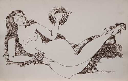 Love and Peace by Albert Karoyan, 회화 for Sale on Singulart