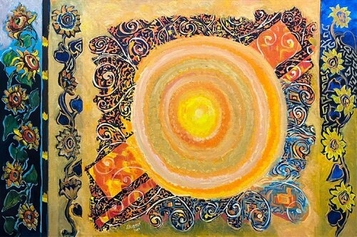 Golden Harmony di Albert Karoyan, Pittura in vendita su Singulart