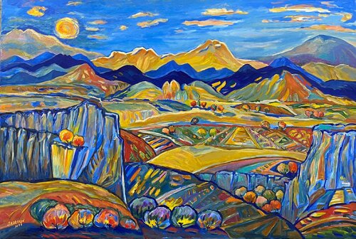 Landscape van Albert Karoyan, Schilderij te koop op Singulart