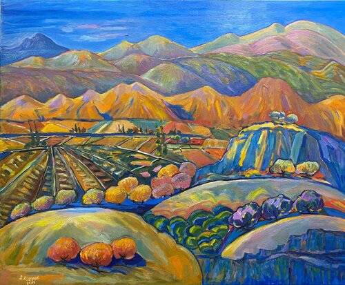 Poem of the Mountains van Albert Karoyan, Schilderij te koop op Singulart
