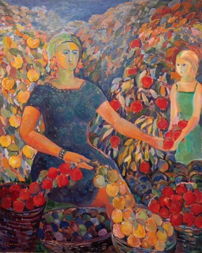 Harvest van Albert Karoyan, Schilderij te koop op Singulart