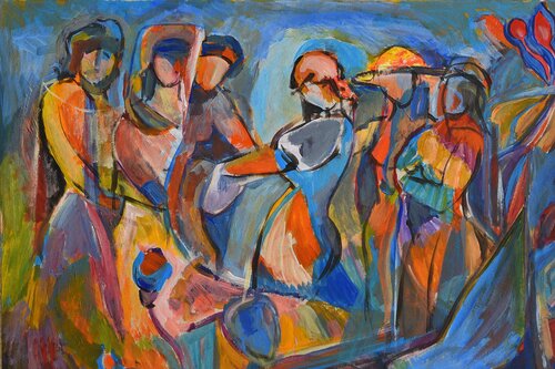 Outbreak de Albert Karoyan, Pintura a la venta en Singulart