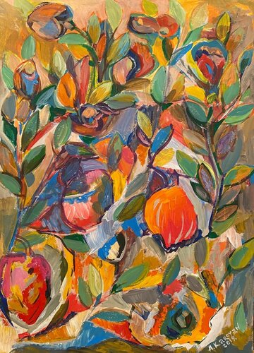 Late Autumn van Albert Karoyan, Schilderij te koop op Singulart