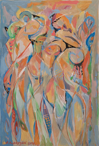 Expression von Albert Karoyan, Malerei kaufen auf Singulart
