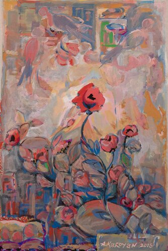 Love Wave de Albert Karoyan, Pintura a la venta en Singulart