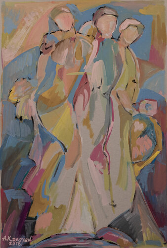 The Mood von Albert Karoyan, Malerei kaufen auf Singulart