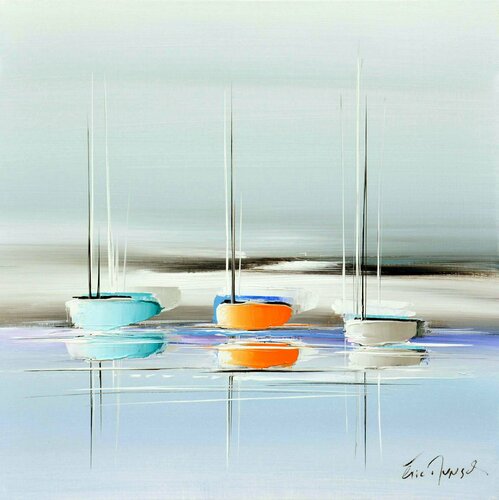 UN DOUX VOYAGE di Eric MUNSCH, Pittura in vendita su Singulart