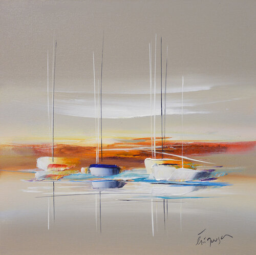 UN DOUX VOYAGE by Eric MUNSCH, 絵画 for Sale on Singulart