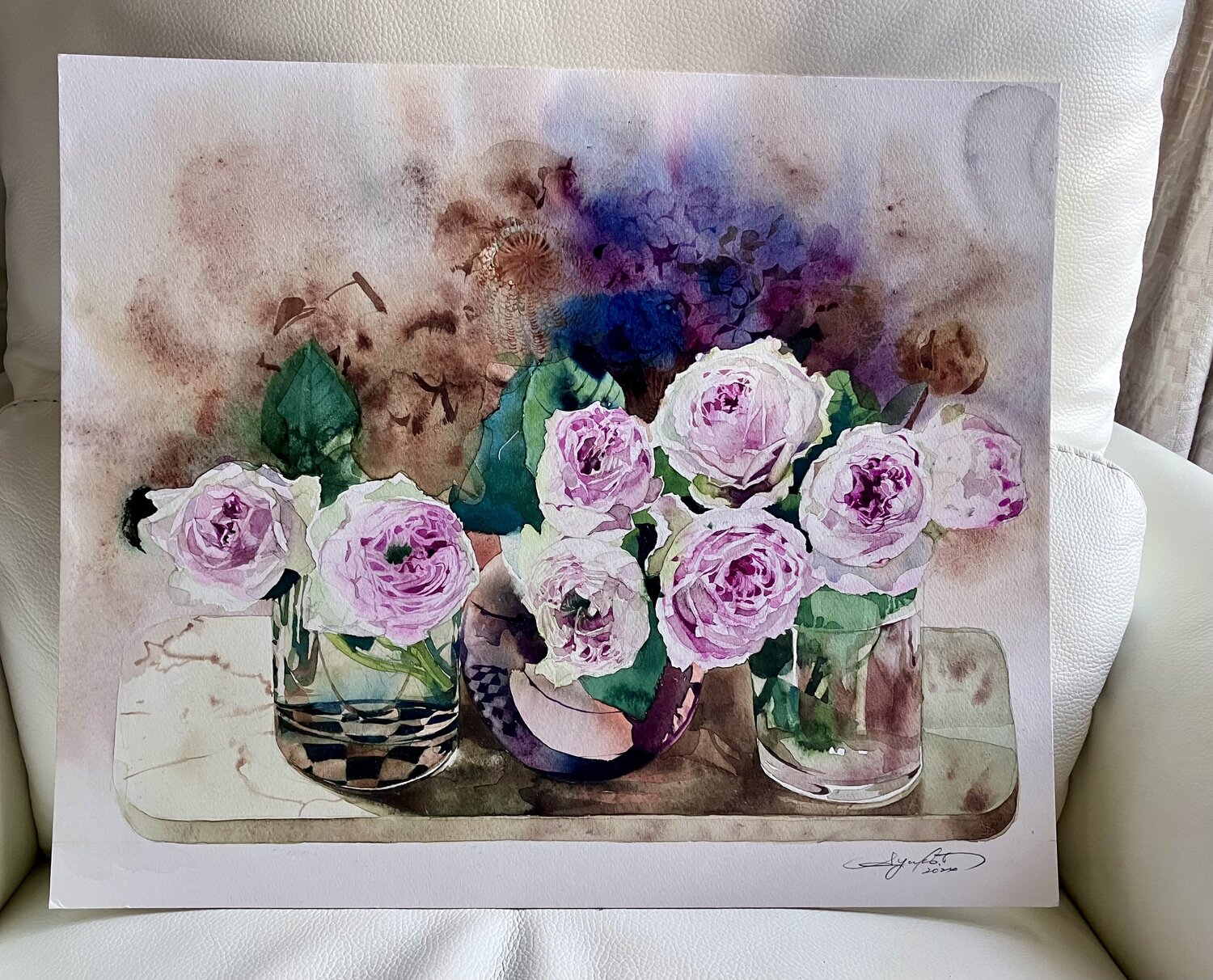 高桑マリア　珍しい画家です 江戸後期の筑前四大画家