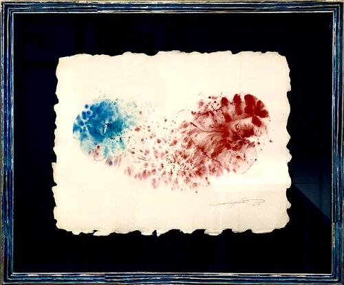 Blue and Red von Ayako Tsuge, Malerei kaufen auf Singulart