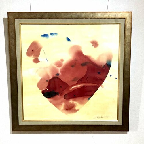 Blue and Red by Ayako Tsuge, Work on Paper for Sale on Singulart
