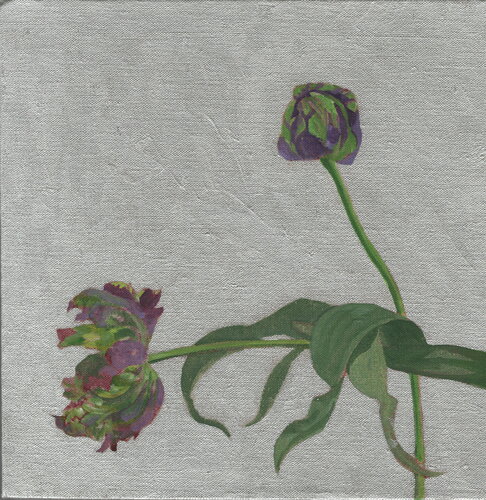 Purple TulipsⅥ by Ayako Tsuge, Work on Paper for Sale on Singulart