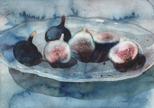 黒いちじく de Ayako Tsuge, Pintura a la venta en Singulart