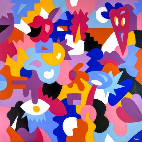 Billie Happy von Guillaume & Laurie, Malerei kaufen auf Singulart