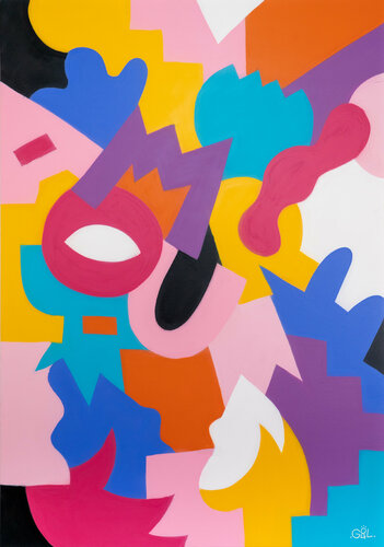 Amour I di Guillaume & Laurie, Pittura in vendita su Singulart
